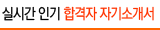 실시간 인기 합격자 자기소개서