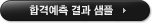 합격예측 결과 샘플